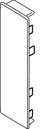 Hager Endestykke F/Fb60130 Ph