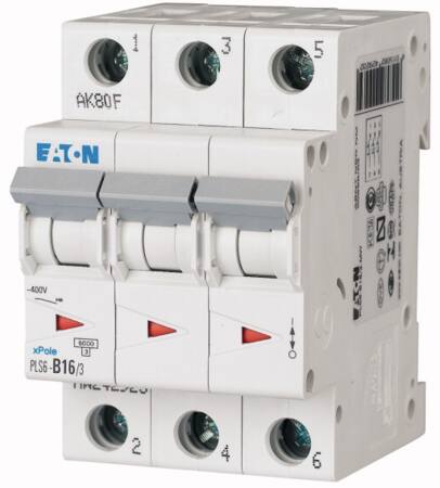 Eaton Automatsikring C16A 3P 6Ka 3M