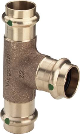 Viega Sanpress T-Stykke Mf/Mf 54