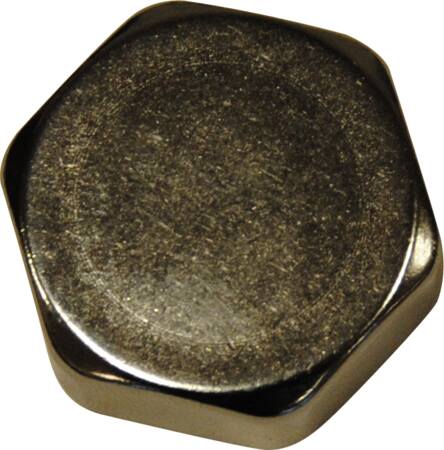 Solar Slutmuffe 1/2" Rødgods Krom