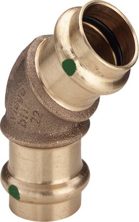 Viega Sanpress Bøjn Mf/Mf 45Gr 15