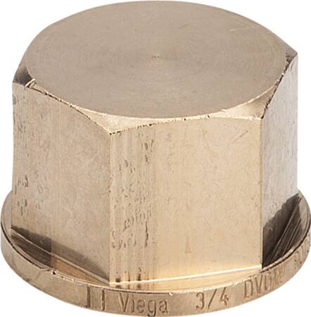 Viega Rødgods Slutmuffe 3/4