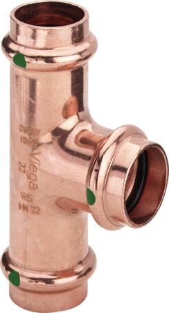 Viega Profipress T-Stykke 22X18X22