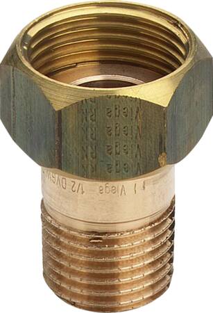 Viega Rødgods Forskruning 1/2"".