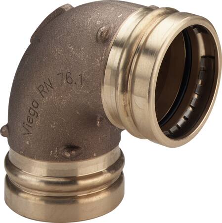 Viega Sanpress Bøjn Mf/Mf 90Gr 76,1