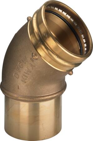 Viega Sanpress Bøjning Mf/Np 45Gr 76,1