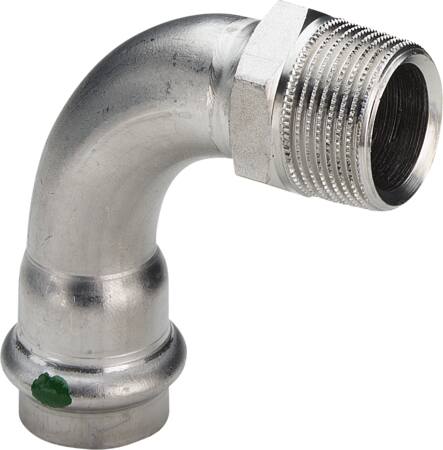 Viega Sanpress Inox Bøjn Mf/Np 90Gr 18X1/2