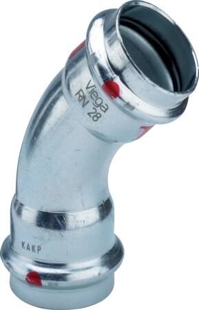 Viega Prestabo Bøjn Mf/Mf 45Gr 28