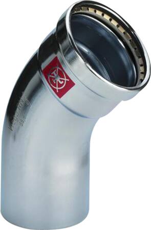 Viega Prestabo Bøjning Mf/Np 45Gr 76,1