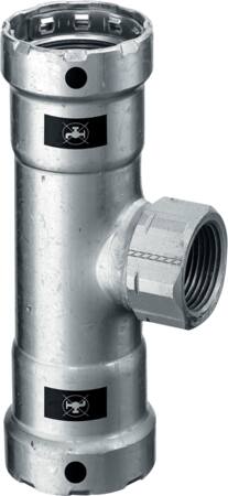 Viega Megapress T-Stykke 3/4X1/2X3/4