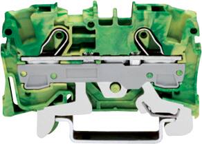 Wago Gennemg Kl 6Mm2 2L Pe