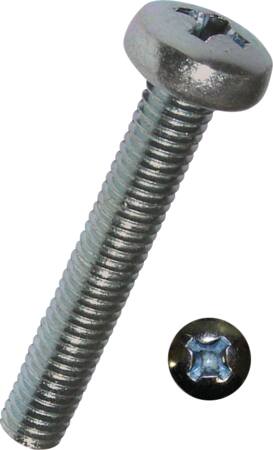 Dresselhaus Maskinskrue M5X80 Ph Ph2 Elfz Din 7985 - 50 Stk.