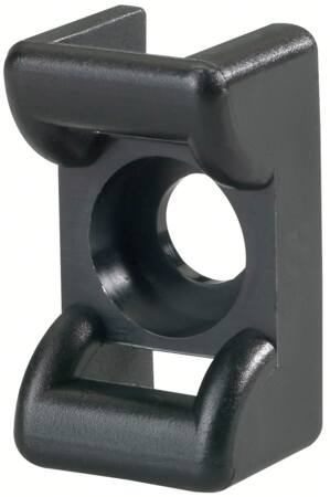 Hellermanntyton Sokkel Skrue 14,5X25,0,Sort Hs - 100 Stk.