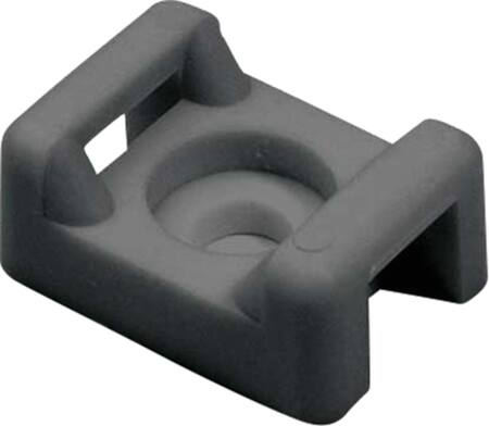 Hellermanntyton Sokkel Ctm 3 Skrue 15,5X21,8, Sort - 100 Stk.