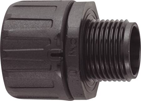 Hellermanntyton Forskruning Pa66 F/Ø21-S-M20 Sort
