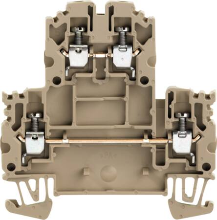 Weidmüller Dobbeltklemme Wdk 2.5 N  104160