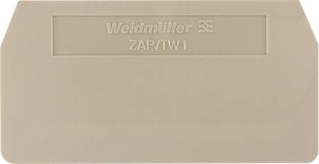 Weidmüller Endeplade Zap/Tw Zdu1.5/2An