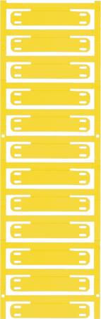 Weidmüller Ledningsmærke Gul Sfx 11/60 Mc - 60 Stk.