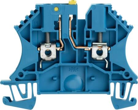 Weidmüller Skilleklemme Skrue/Skrue Blå