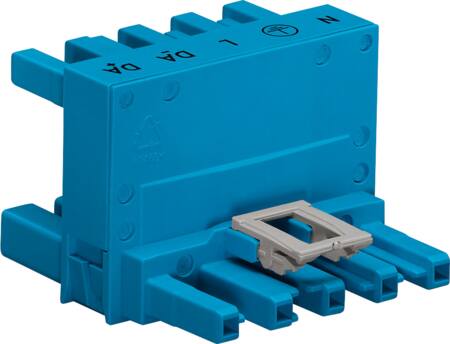 Wago 5-Polet H-Blok Dali Blå 2K