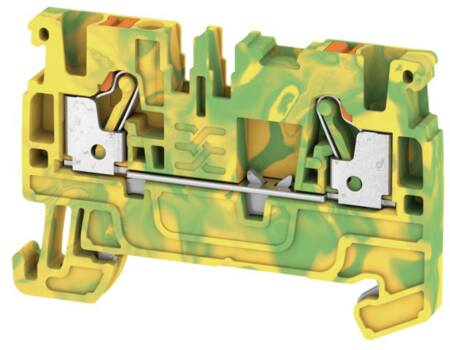 Weidmüller Jordklemme A2C 2.5 Pe Grøn / Gul
