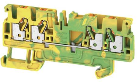 Weidmüller Jordklemme A4C 2.5 Pe Grøn / Gul