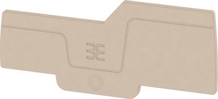 Weidmüller Endeplade Aep Io21 Beige