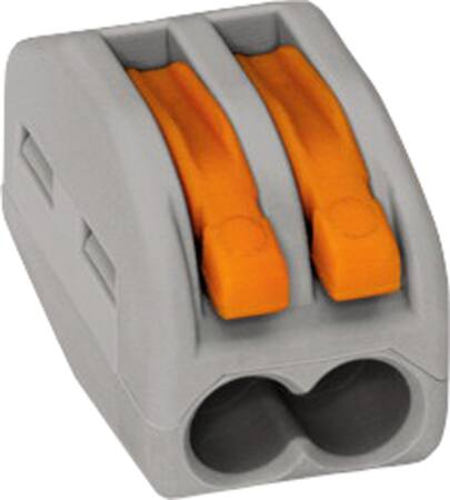 Wago Samlemuffe 2 X 0,08 - 2,5 Mm2 Grå - 50 Stk.