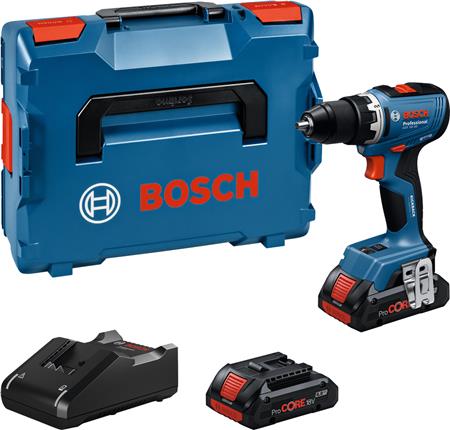 Bosch Bore-/Skruemaskine Gsr18V-65 2X4Ah Pc Lb