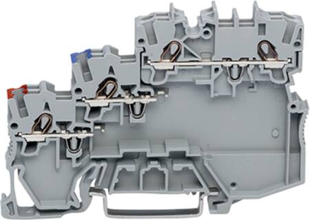 Wago Dobbel 3-Leder Sensorklemme - 50 Stk.