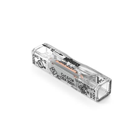 Wago Push Wire Inline Fjedersamlemuffe - 100 Stk.