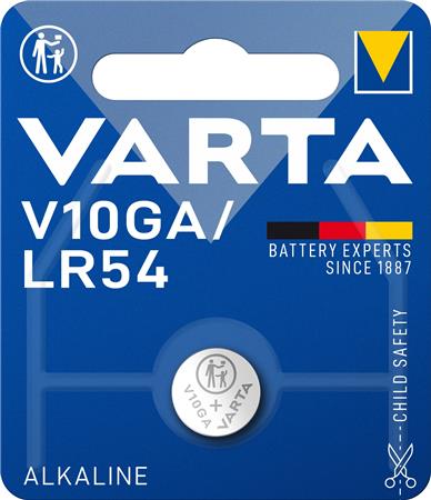Varta Batteri V10Ga Lr54 1,5V 50Mah