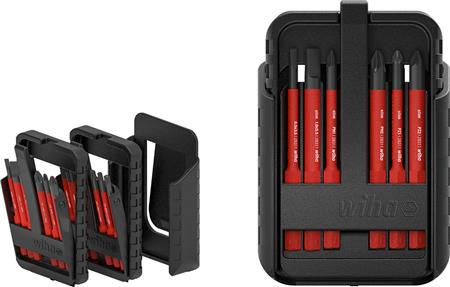 Wiha Slimbit Sæt 12 Dele I Bælteclips 1000V