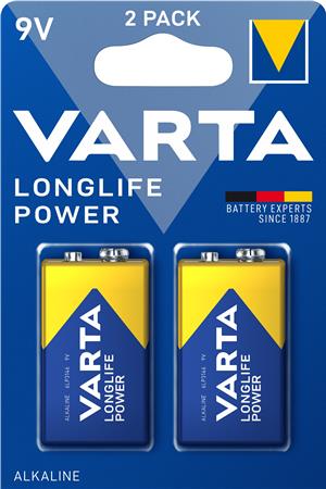 Varta Batteri Alkaline 9V 2-Pack
