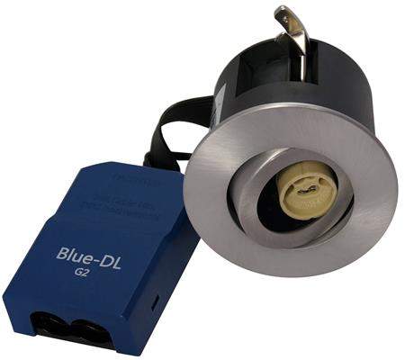 Solar Light Blue-Dl 66 G2 Rund Gu10 Kip Outdoor Alu