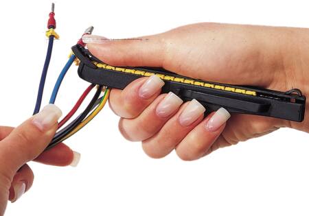 Hellermanntyton Ledningsmærke 6 Gul W2