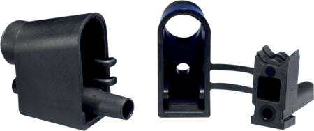 Hellermanntyton Aflastning Kb4.Nb3K Ø10-15 Mm Sort - 100 Stk.