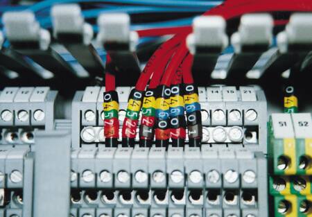 Hellermanntyton Ledningsmærke 0 Gul Hg2-5