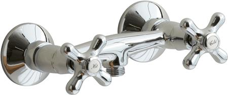 Solar Retro To-Grebs Brusearmatur, Krom