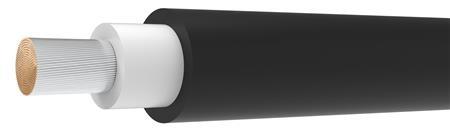 Solar Select Solcellekabel H1Z2Z2-K 1X6 500M Sort