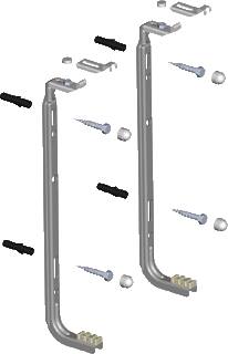 Thermrad Thermrad Fjederkonsol Højde 500Mm