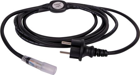 Solar Lit230 Ø14 Tilslut. 4M - H07 Eur-Plug