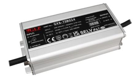 Solar Led Driver Cv 12V, 75W, Ip67
