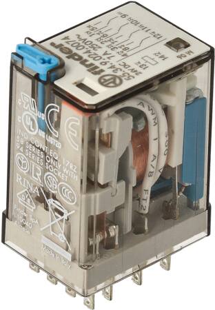 Finder Industrirelæ 7A 4C/O 24Vdc