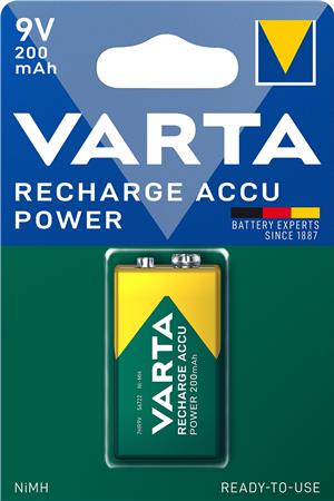 Varta Batteri Nimh 9V 200Mah Hr6F22