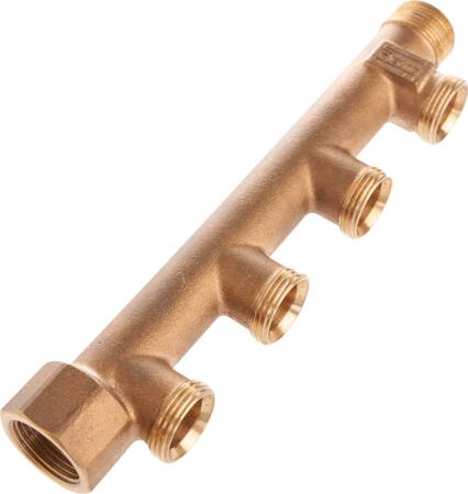 Roth Roth Rødgods Fordelerrør 4 X ¾" Konus