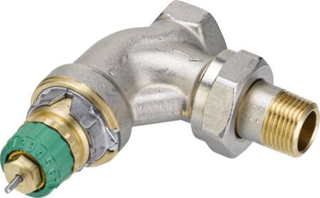 Danfoss Ra-Dv 1/2 Vinkelløb Radiatorventil