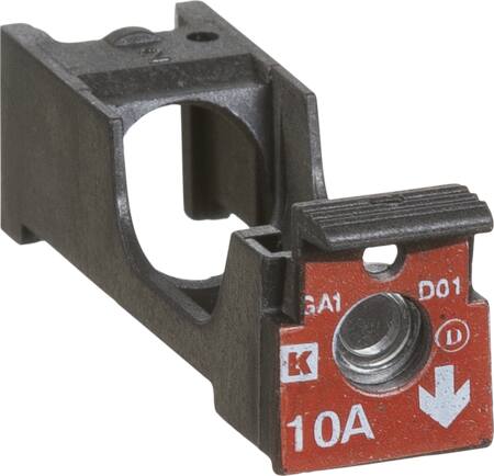 Lauritz Knudsen Sikringsskuffe 10A Rød