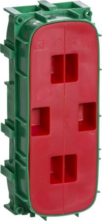 Lauritz Knudsen Fuga Dåse Grøn 2,5M Indmuring