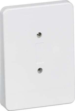 Lauritz Knudsen Flerpolet Dæksel M/Afg. Hvid